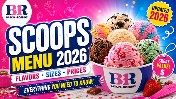 Baskin-Robbins Scoops Menu Flavors, Sizes, Prices & Best Ice Cream Scoops 2026