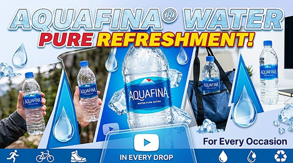 Aquafina® Water — Pure Refreshment in Every Drop