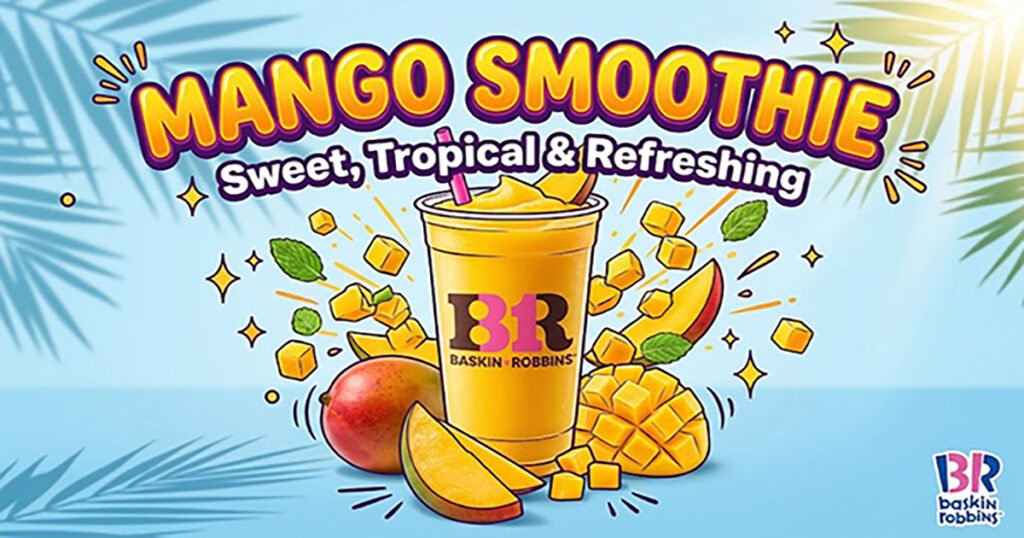 Mango Smoothie Sweet, Tropical & Refreshing