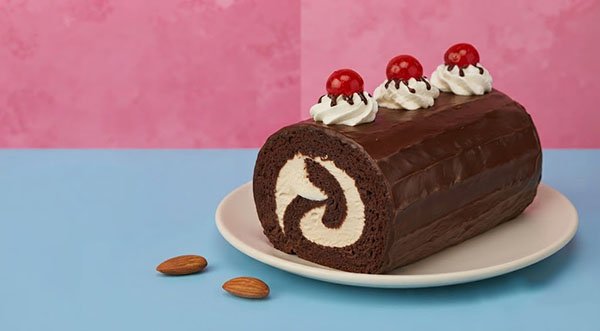 Fudge Roll Cake