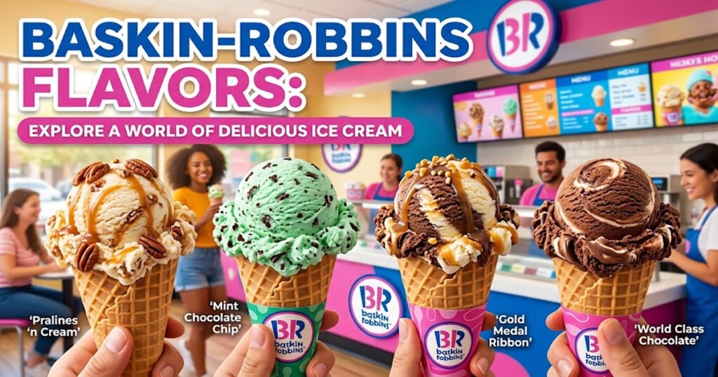 Baskin-Robbins Flavors Explore a World of Delicious Ice Cream